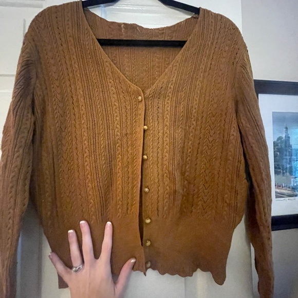 Simple Retro Sweaters - Simple Retro Adorable Cardigan